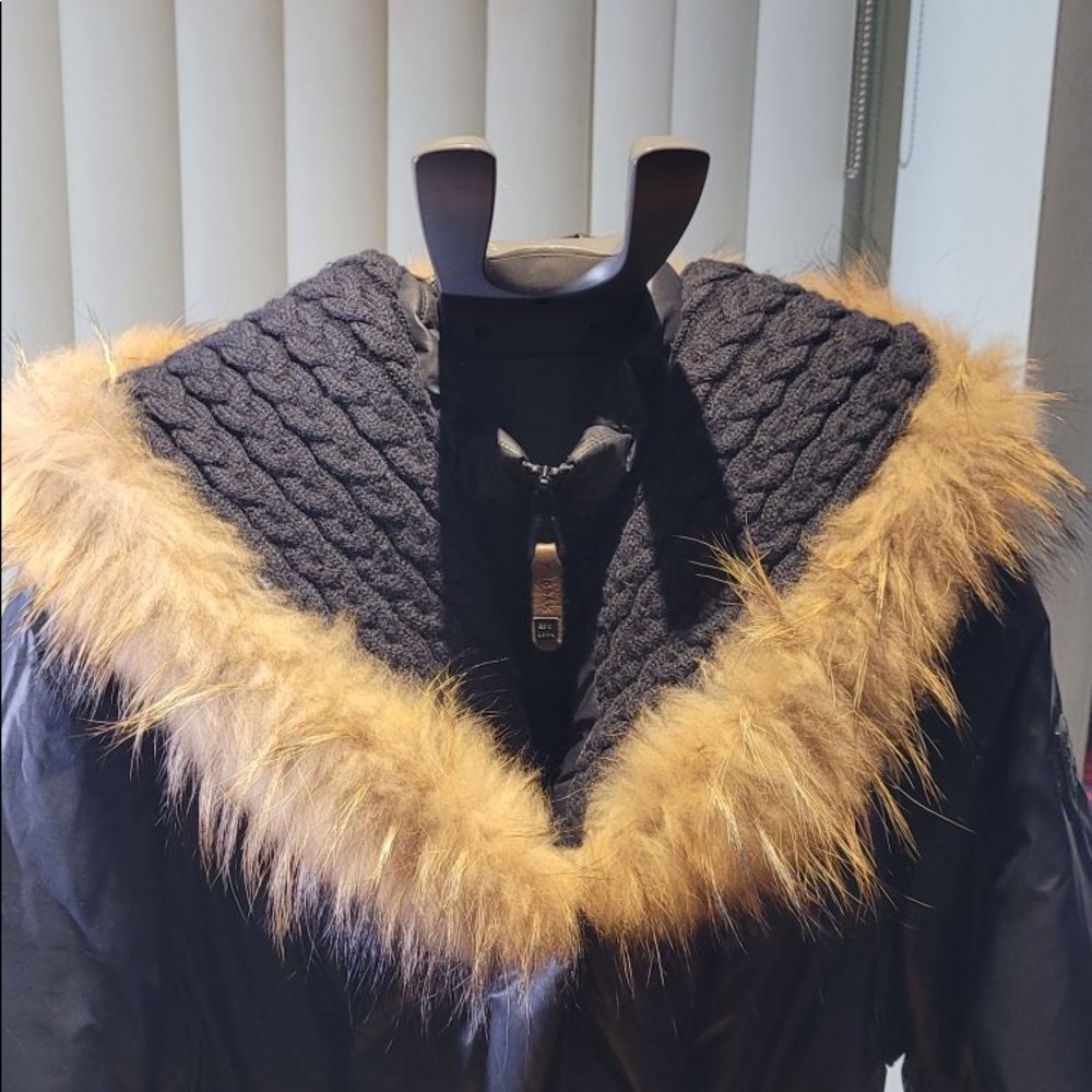 Navy Blue Rudsak Coat - Picture 5 of 10